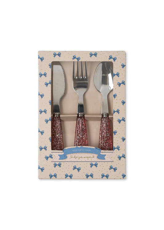 Set de couverts Inox Glitter Sparkling Blush
