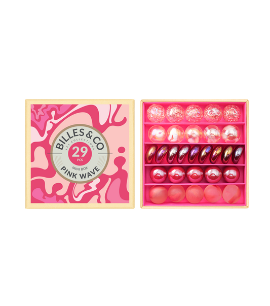 Petit coffret de billes - Pink Wave