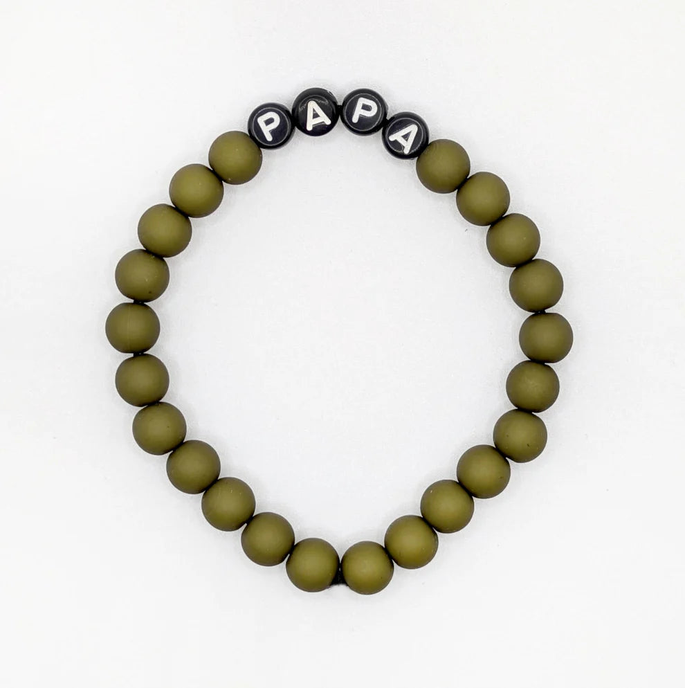 Bracelet Gaga à message pour homme