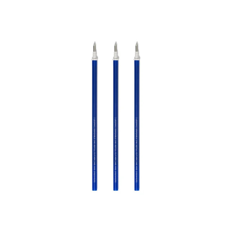 Pack de 3 recharges pour Stylo à Encre Gel Effaçable Légami
