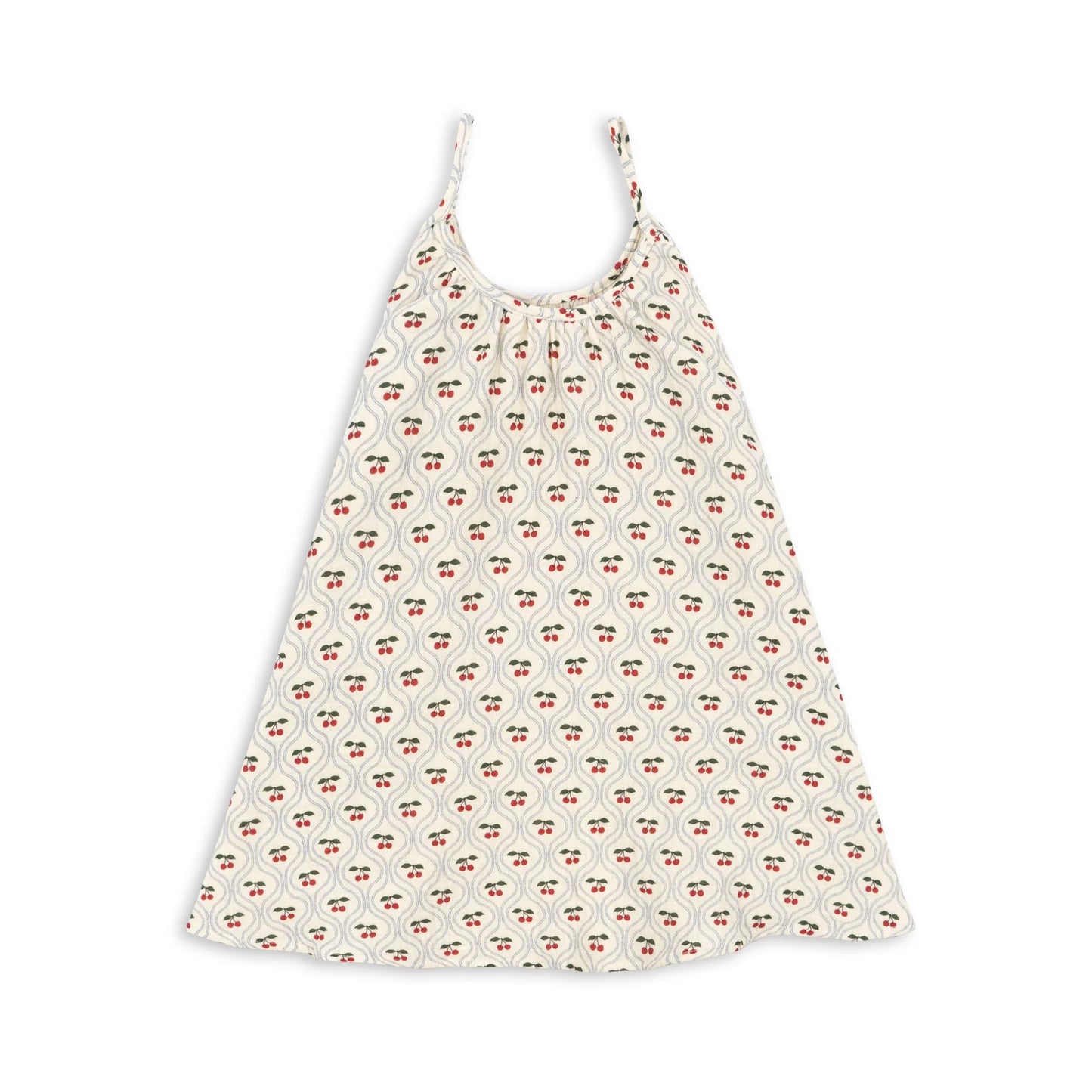 Robe à bretelles cherry