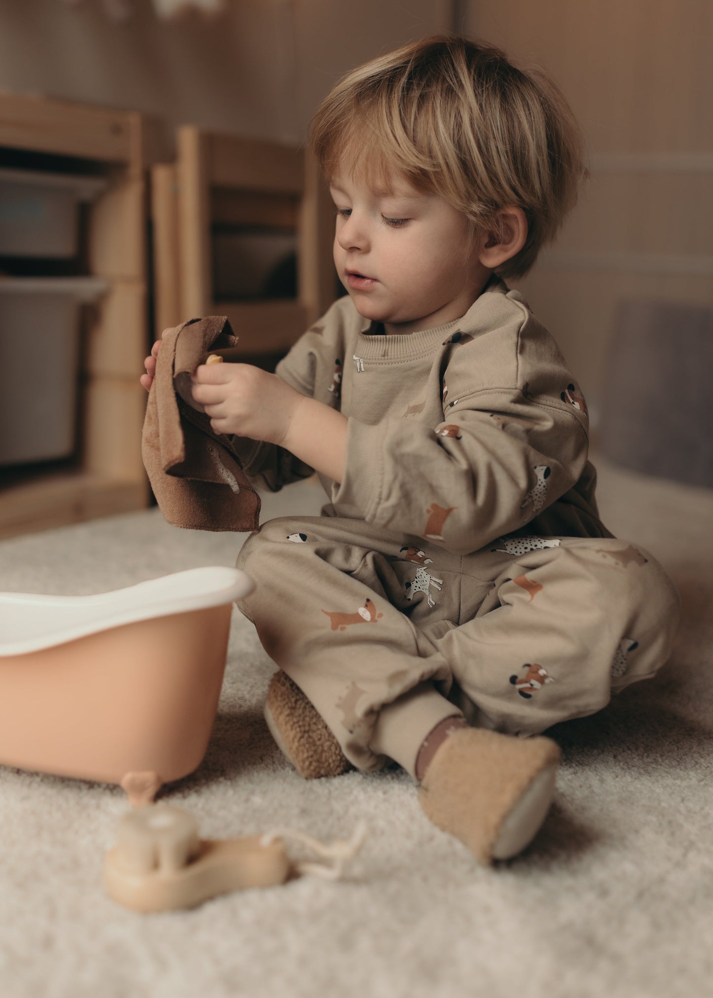 Petite baignoire pour mini poupée