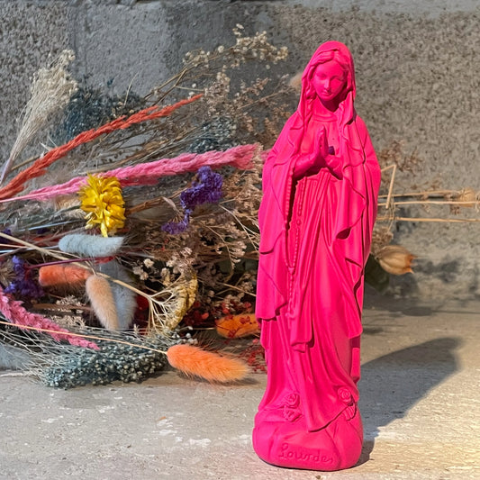 Statuette de la Vierge Marie Lourdes 18 cm
