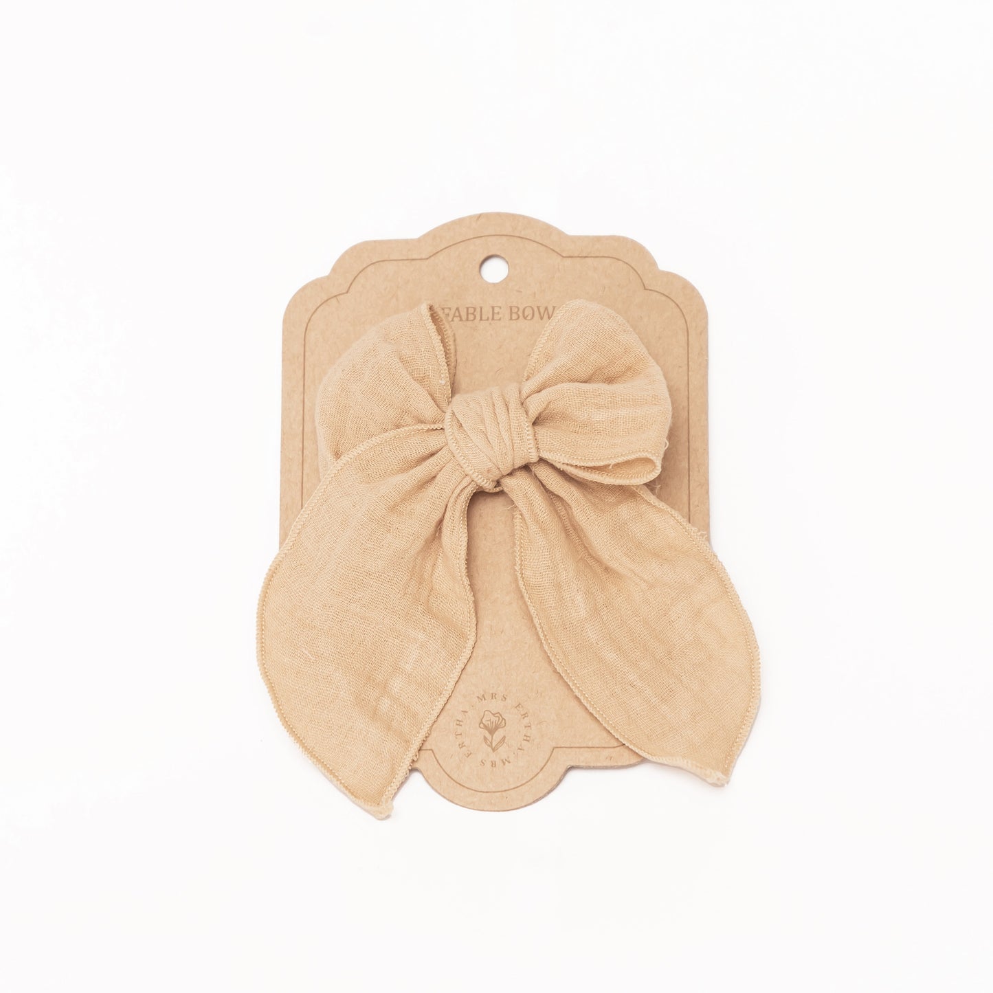 Barrettes gros noeud