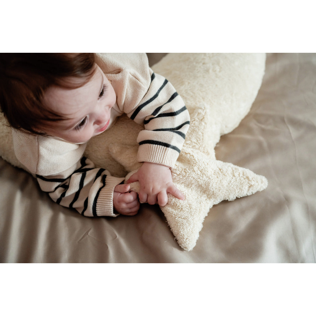 Coussin chauffant Etoile | jaune clair