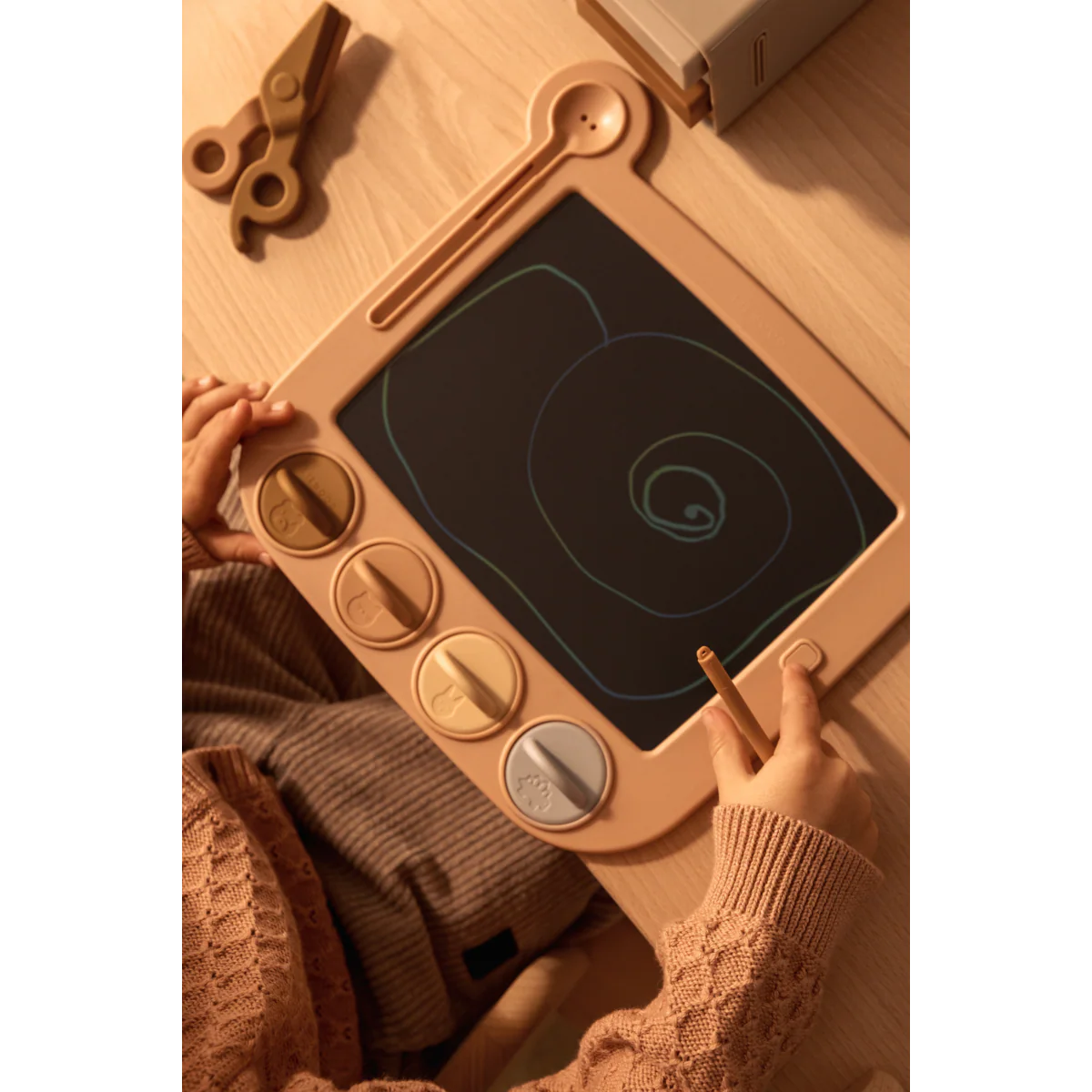Tablette à dessin LCD avec tampons