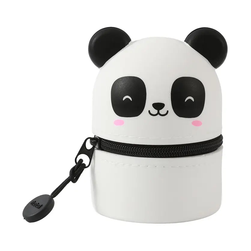 Mini étuis à crayons de silicone PANDA