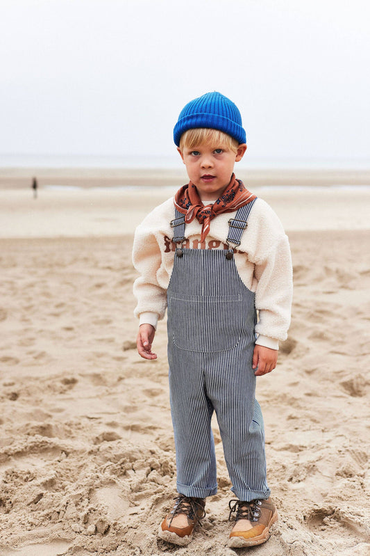 Salopette Eliette  rayure marine