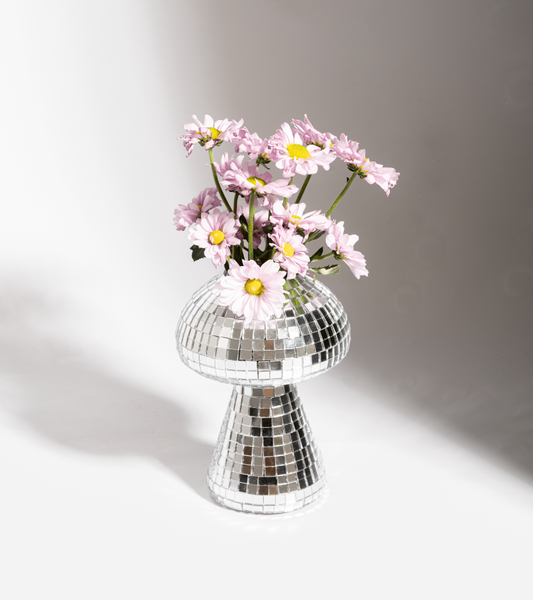 Vase champignon disco - 12 cm
