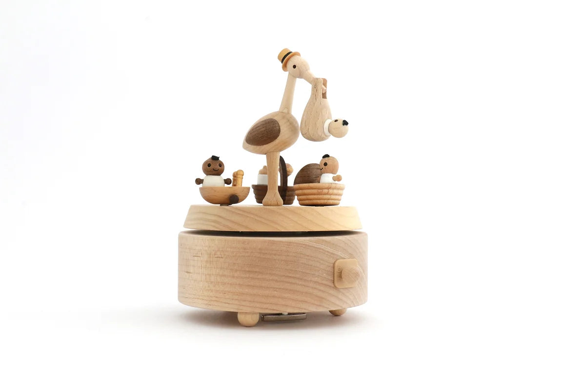 Boîte à musique Bébé Cigogne n°16