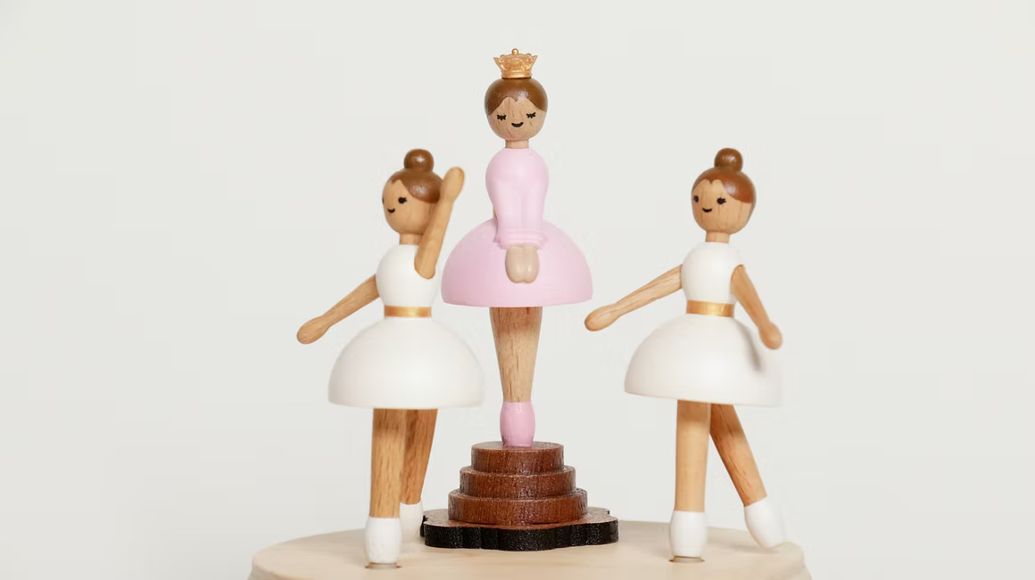 Boîte à musique Danseuses étoiles n°80