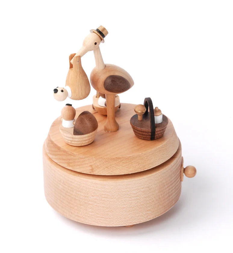 Boîte à musique Bébé Cigogne n°16