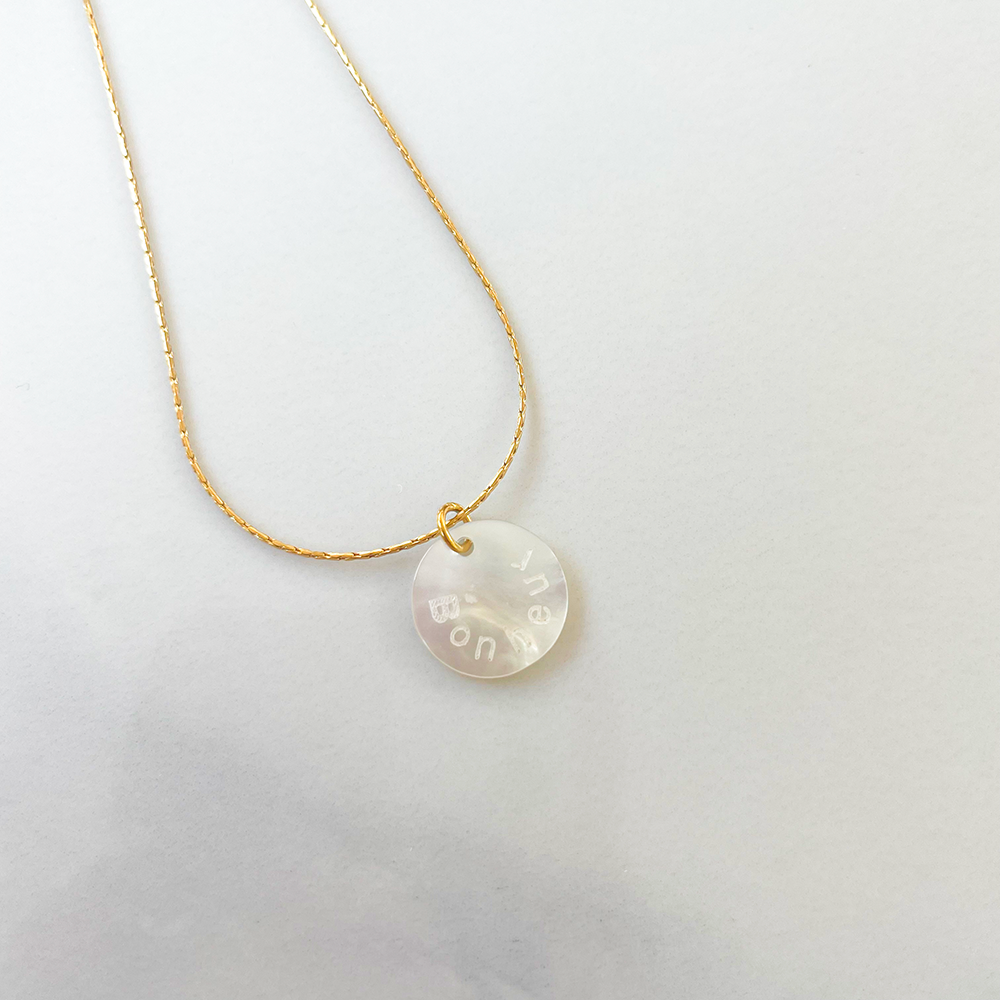 Collier nacre Bonheur