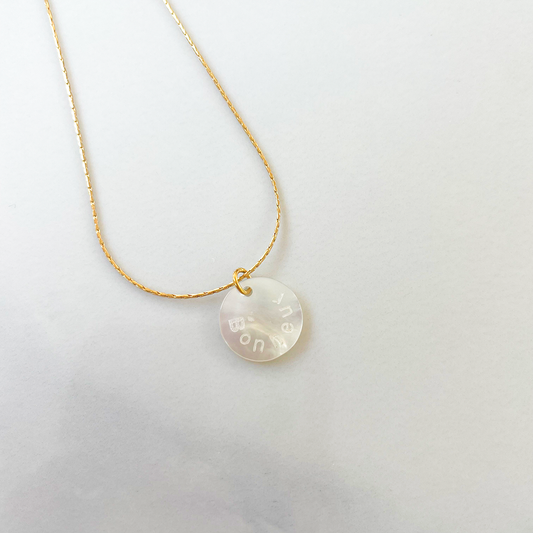Collier nacre Bonheur