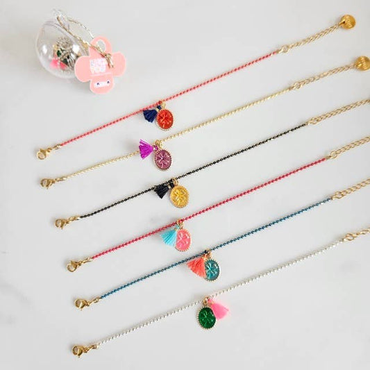 Bracelet bubble Lucky Trèfle