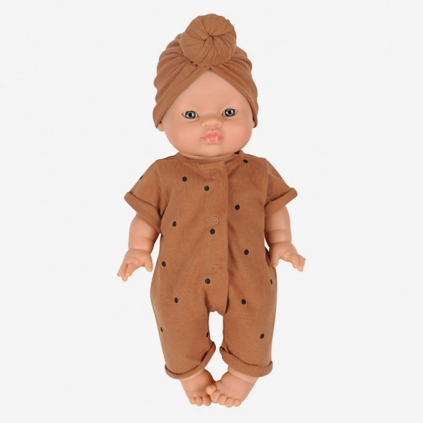 TENUE DE POUPÉE TURBAN   -   DOTS   NUT