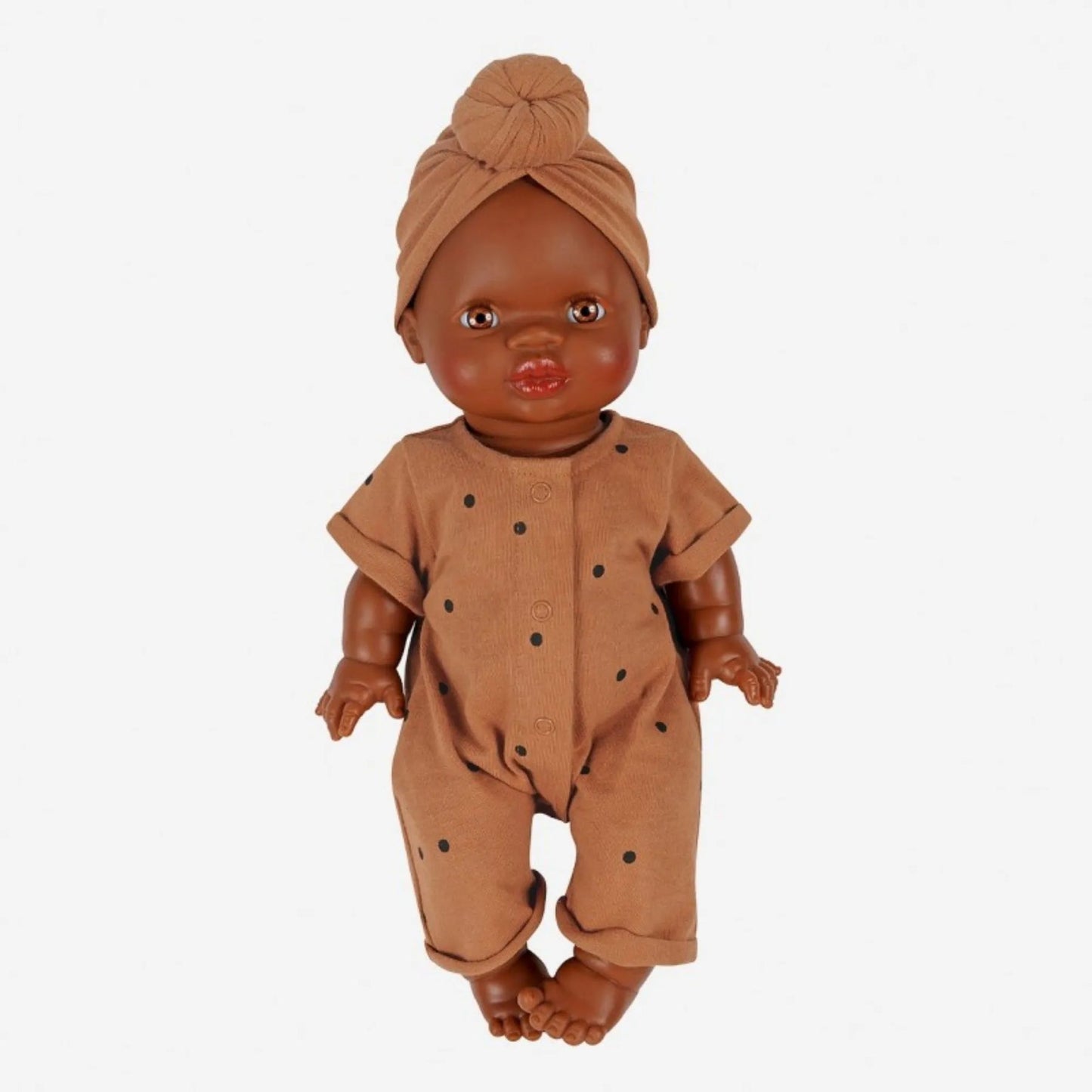 TENUE DE POUPÉE TURBAN   -   DOTS   NUT