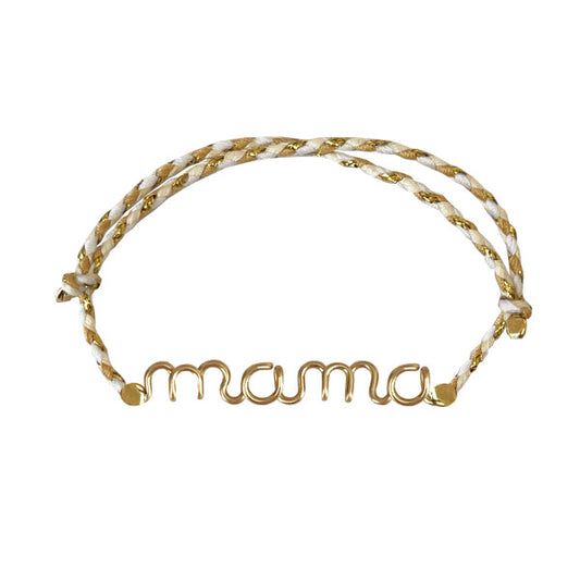 Bracelet tressé MAMA