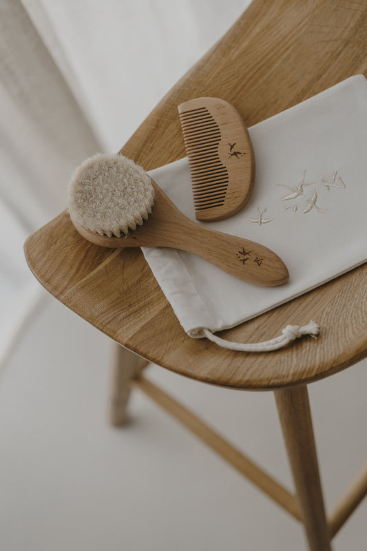 Set de brosse & peigne Hirondelles