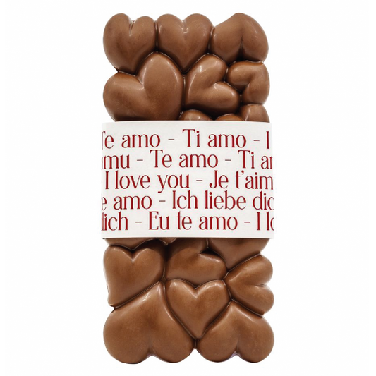 Tablette Choco au lait JE T'AIME 100g
