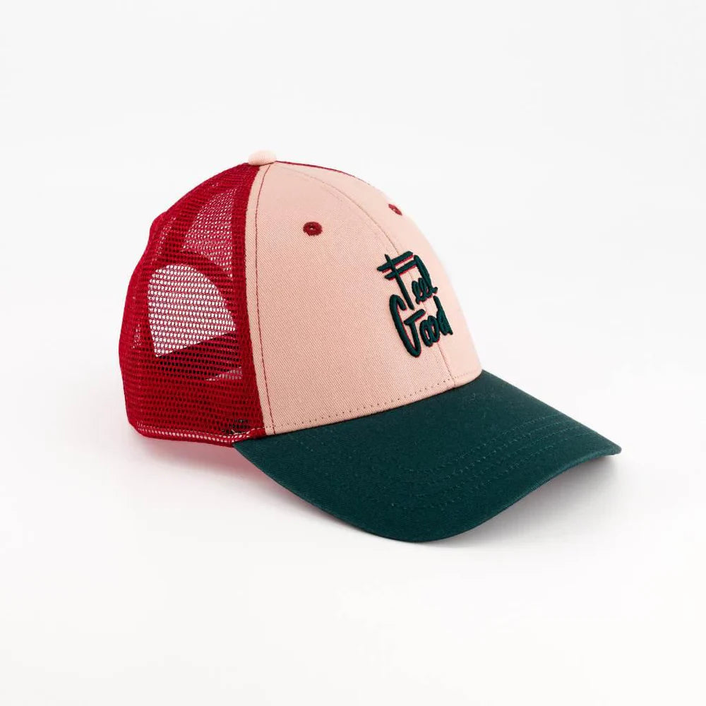 Casquette Feel Good Bordeaux