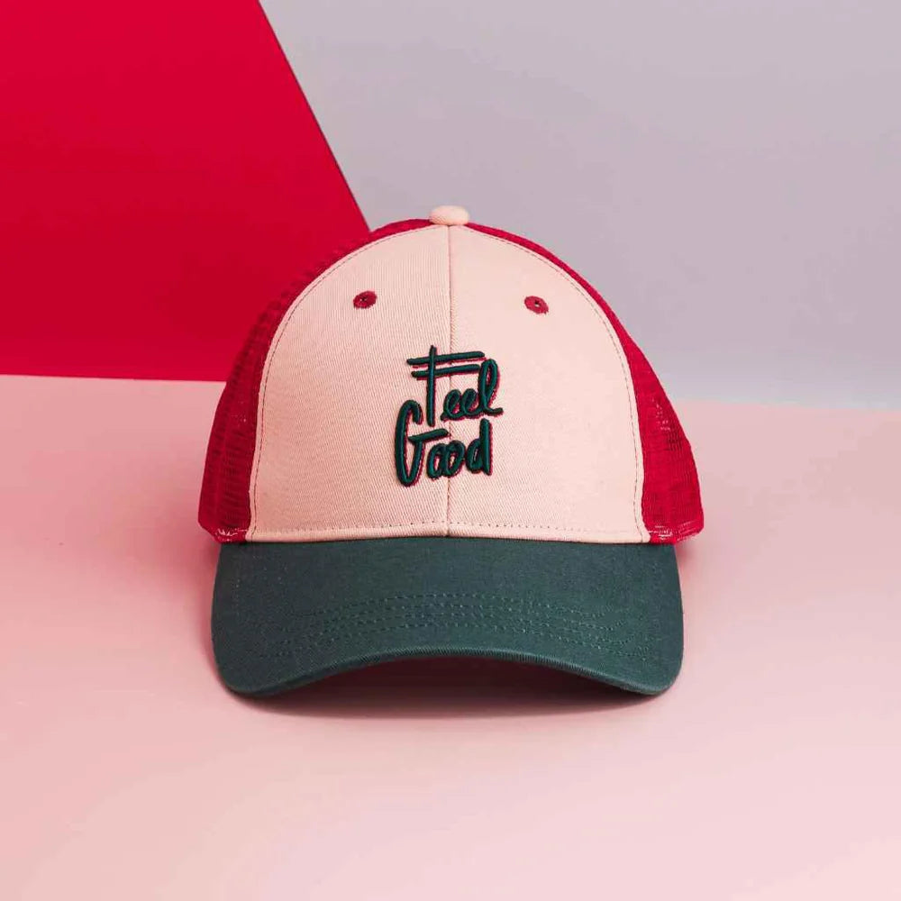 Casquette Feel Good Bordeaux