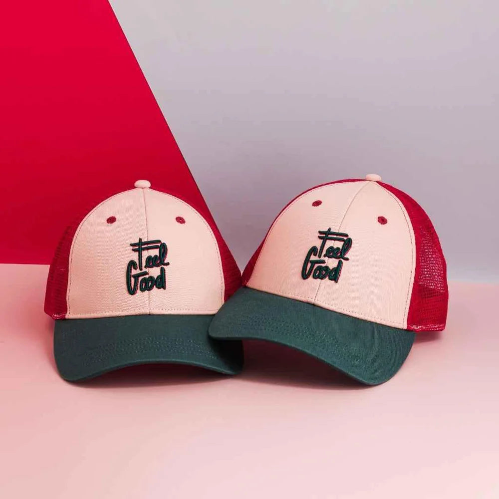 Casquette Feel Good Bordeaux