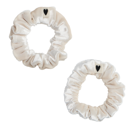 Petits chouchous en velours (lot de 2)