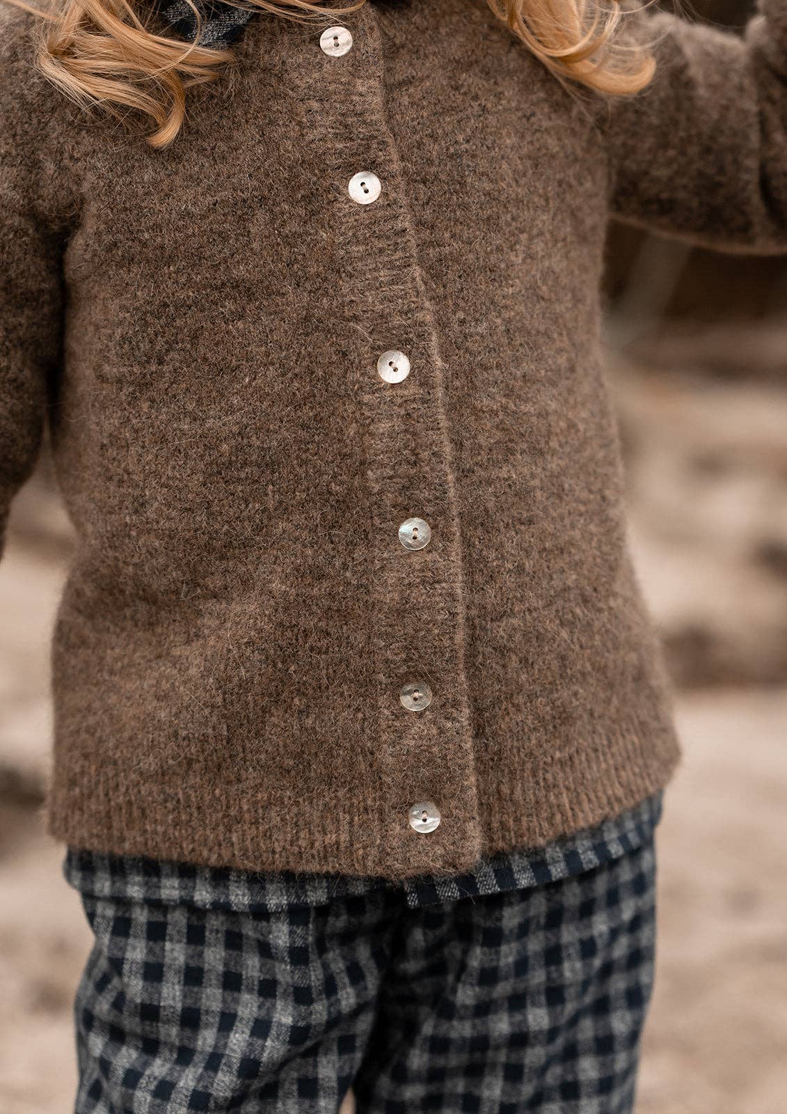 CARDIGAN ALPAGA ÉTOILE - CARAFE