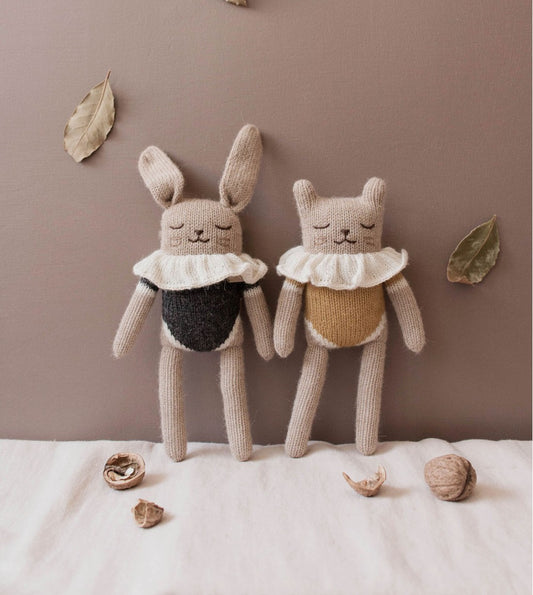 Doudou lapin | maillot noir