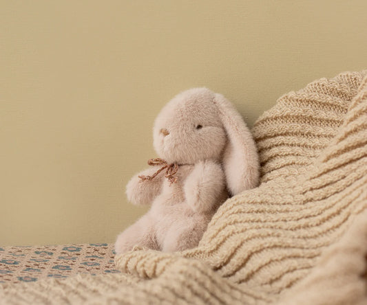 Maileg :  Peluche lapin Bunny, Mini - Poudre claire