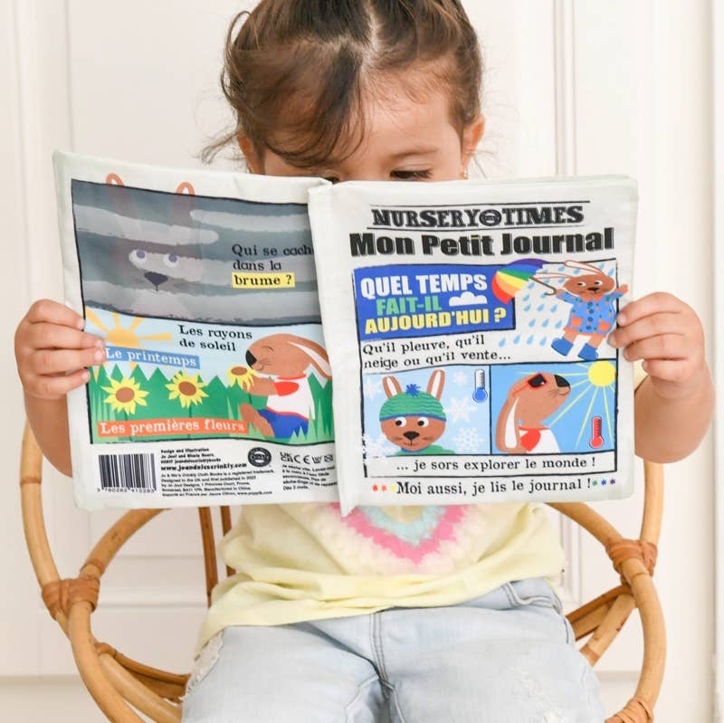 Mon petit journal en tissu