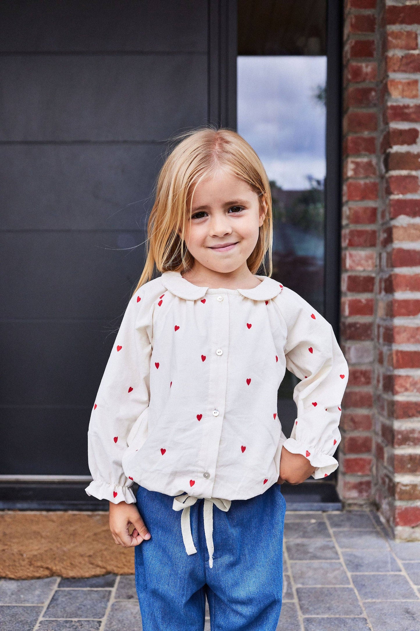 Chemisier Albertine Imprimé coeurs