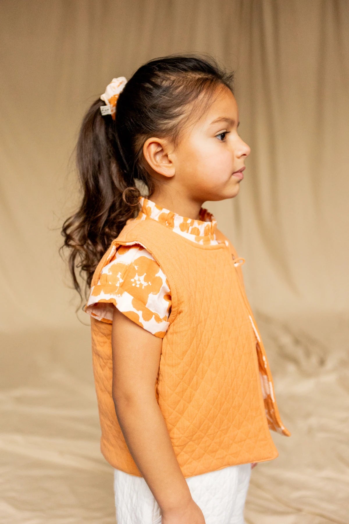 Gilet Sakuru orange enfants