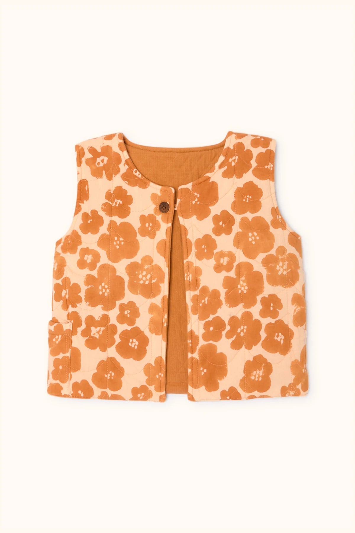 Gilet Sakuru orange enfants