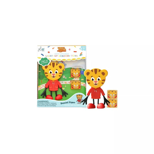 Personnage Dany le Tigre + cubes lumineux