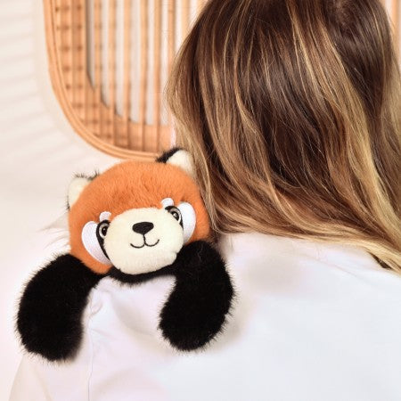 Panda Roux  en peluche 30 cm magnétique