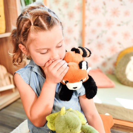 Panda Roux  en peluche 30 cm magnétique
