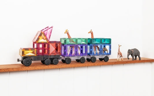 Connetix pack transport pastel 50 pièces