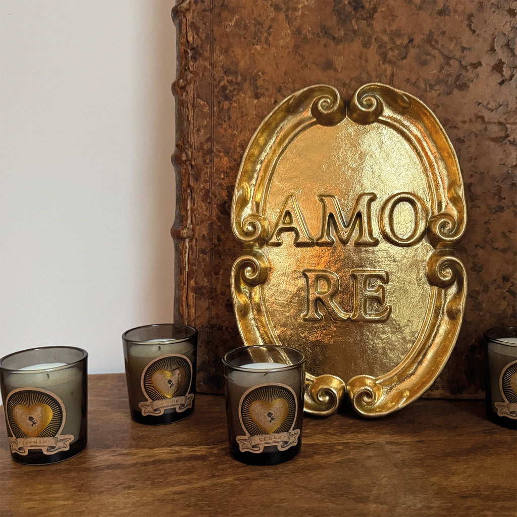 Coffret de 4 bougies amour