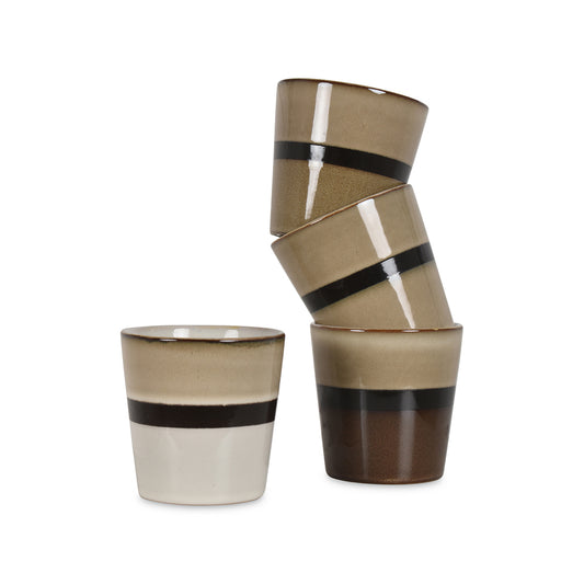 Set de 4 gobelets Lynx naturel