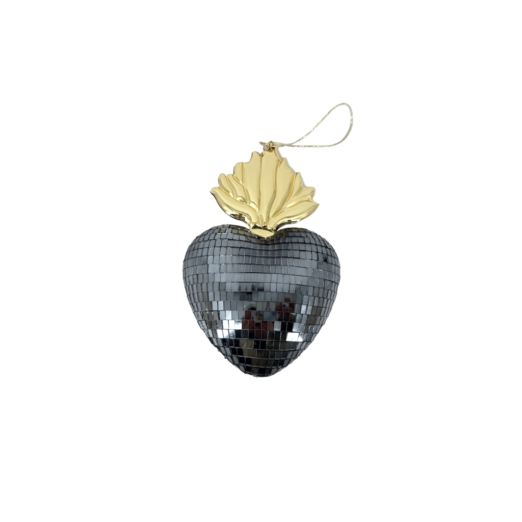 Cœur disco Ex-voto noir