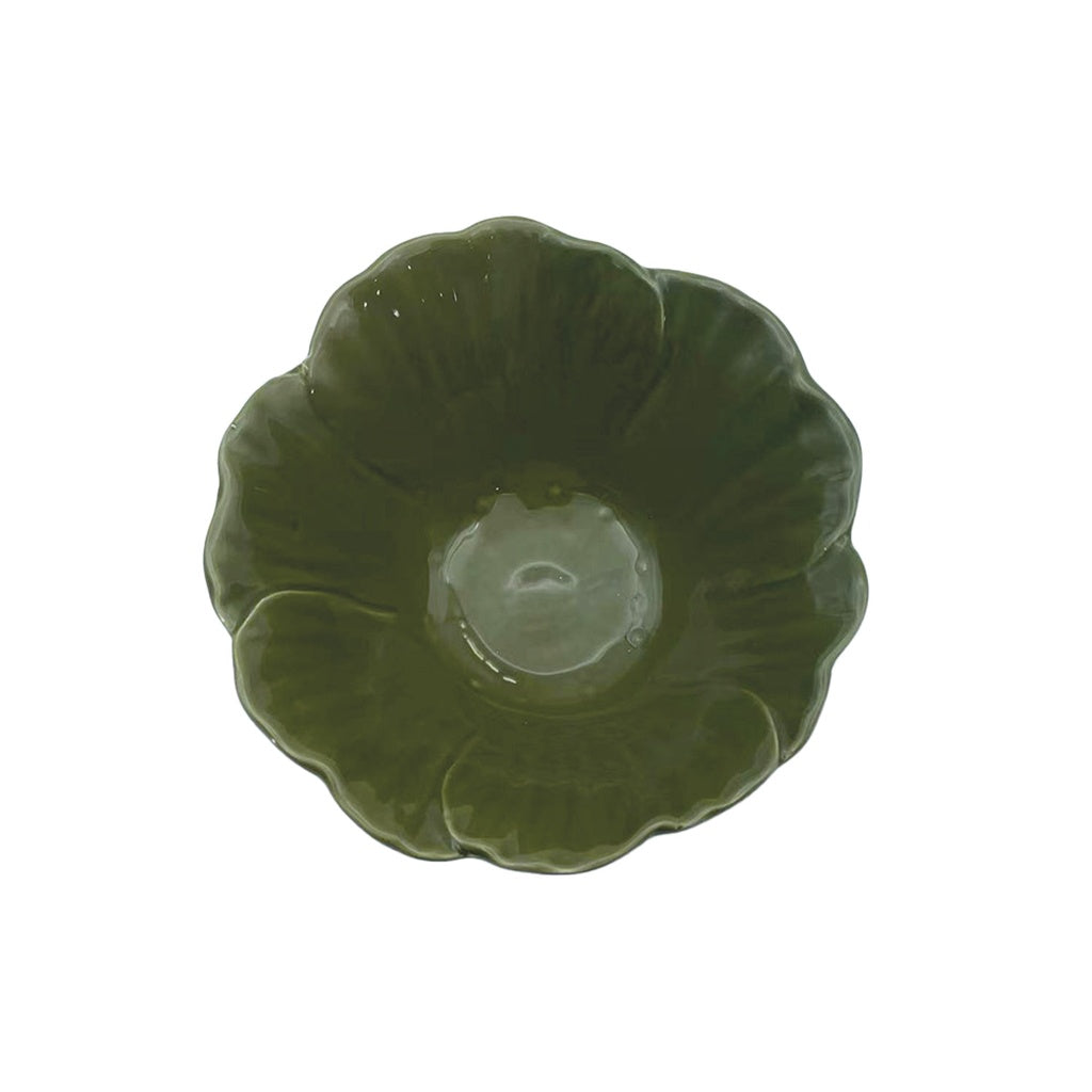 Coupelle fleur kaki