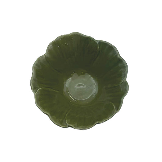 Coupelle fleur kaki