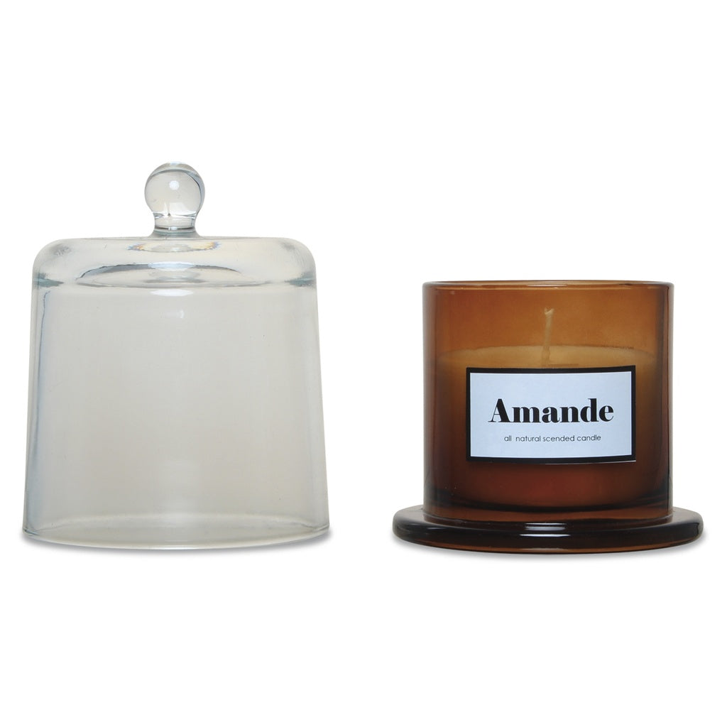 Bougie cloche Ambre gm amande douce
