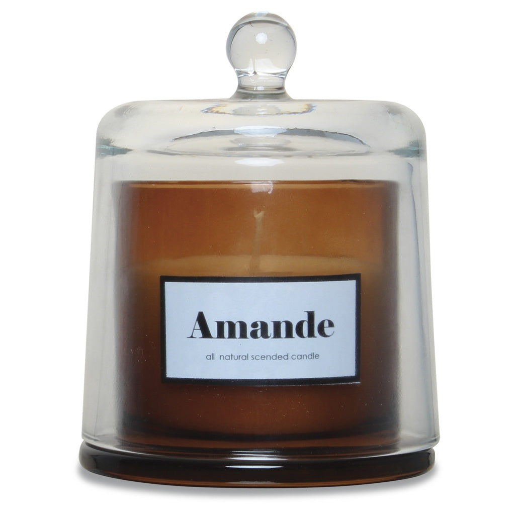 Bougie cloche Ambre gm amande douce