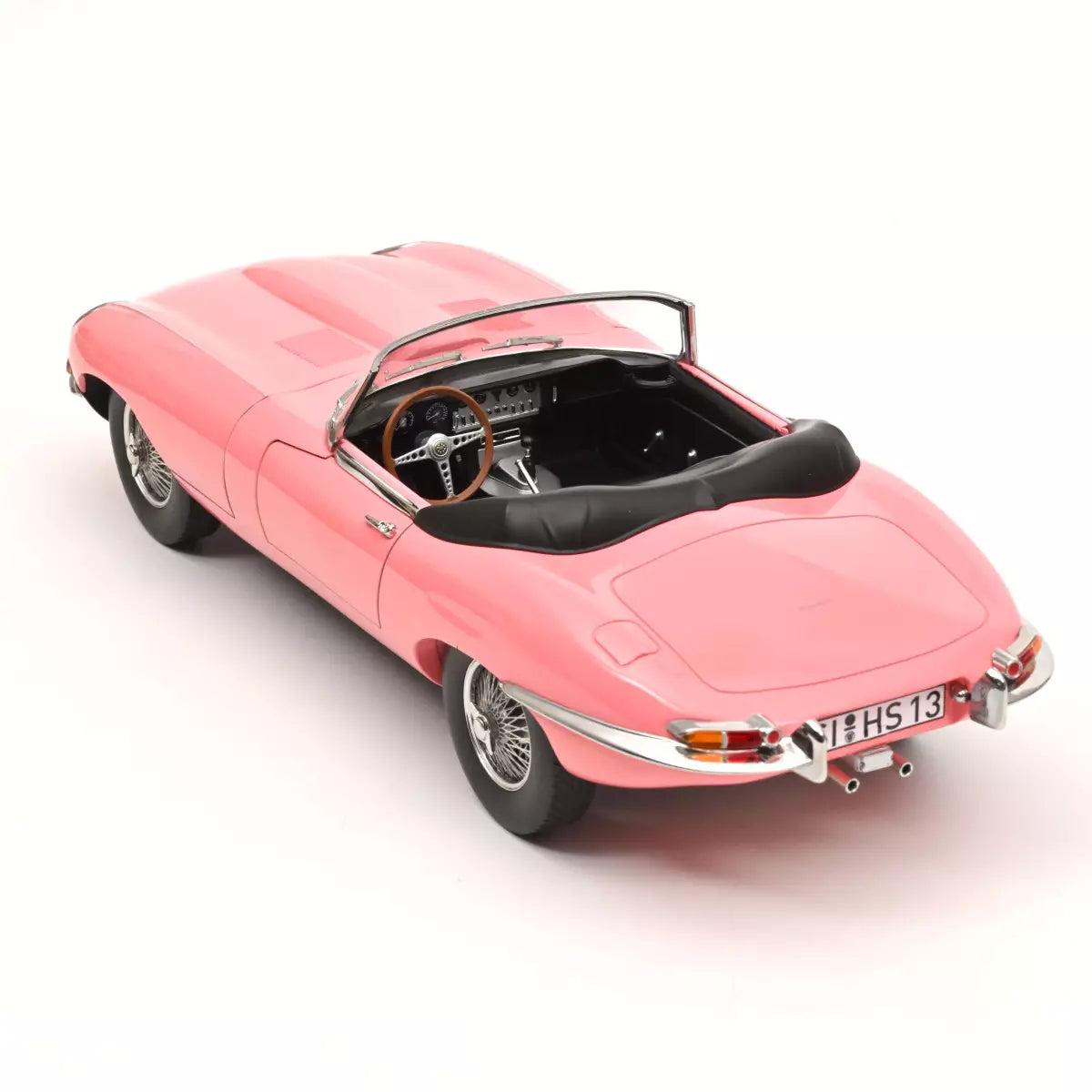 Jaguar Type E Cabriolet 1962 Rose 1/12