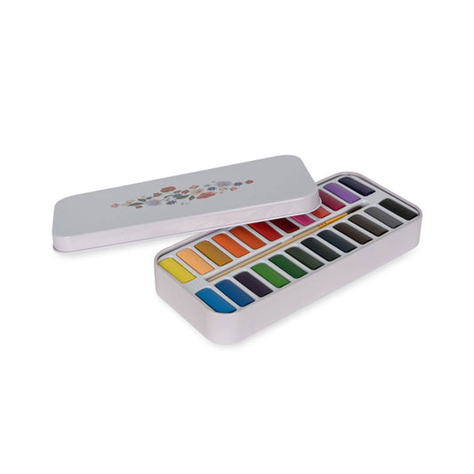 Boite de peinture aquarelle