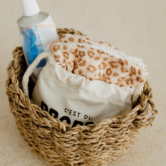 Lingettes Léopard clair