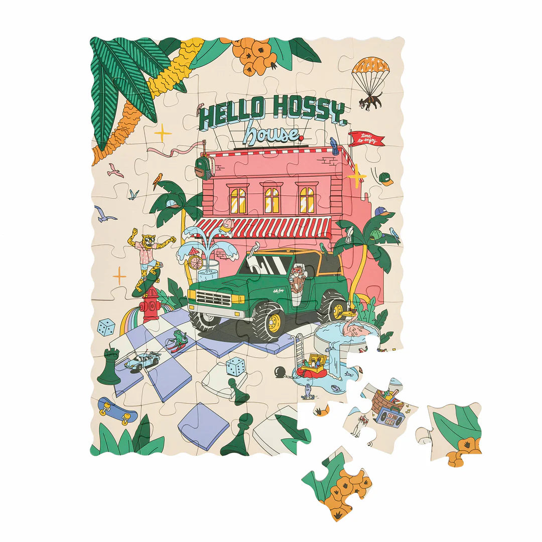 Puzzle Hello Hossy House.